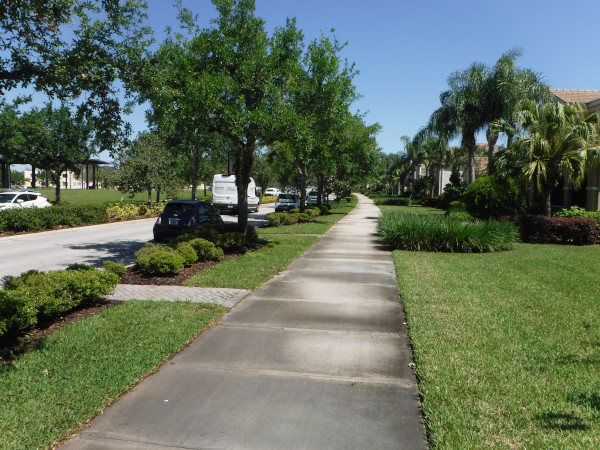 Le boulevard Ave Maria.