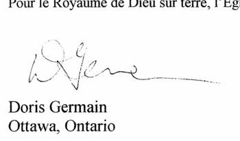 Mme Doris Gagnon (n�e Germain)