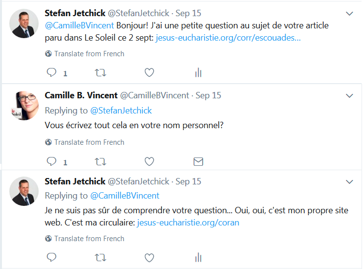 Camille B. Vincent, Le Soleil.