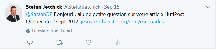 Sarah Daoust-Braun, HuffPost Qu�bec.