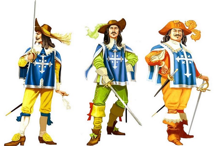 Les Trois Grands Clercs de St-Z�phirin.