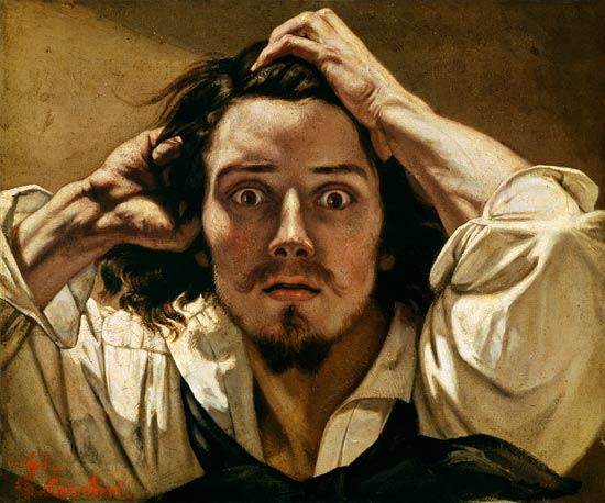 Gustave Courbet. Le d�sesp�r�.