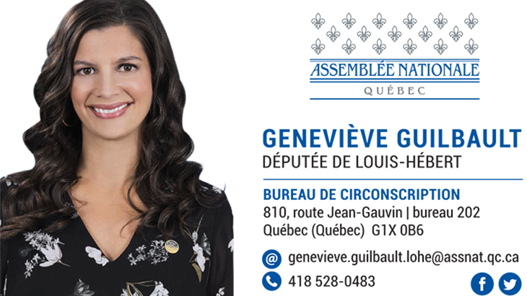 Ms. Genevi�ve Guilbault.