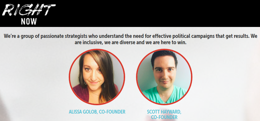 Alissa Golob and Scott Hayward, co-founders.