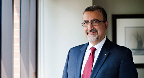 Waterloo University's President and Vice-Chancellor Feridun Hamdullahpur.