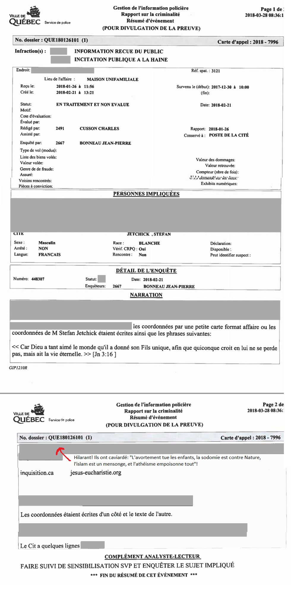 Citation la plus croustillante de la pi�ce jointe intitul�e �1810  459_Nouvelle_R�ponse_� Exp�di�e_2.pdf�.