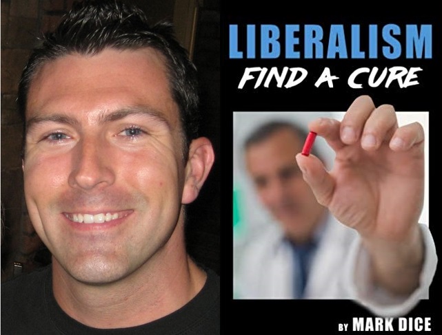 Mark Shouldice and his new book.