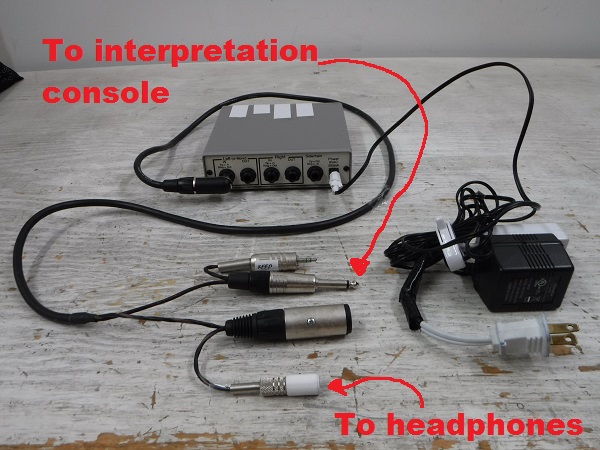 Compressor with cable.