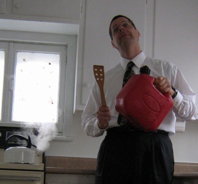 C�l�bre concerto pour bouilloire et bidon de J.-S. Bach