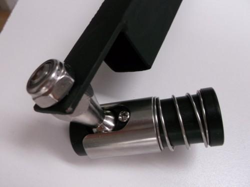 Joint � rotule de Radical Designs, vu d'en-dessous.