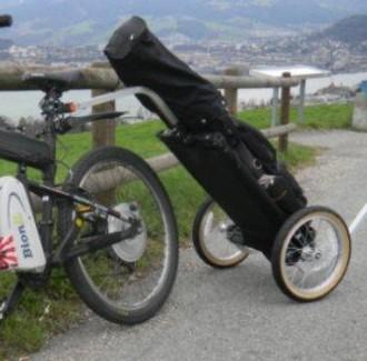 Remorque de v�lo de type �caddy�