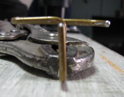 Crochet de la �pieuvre�, vue de face.