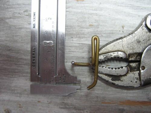 Crochet de la �pieuvre�, vue de haut.