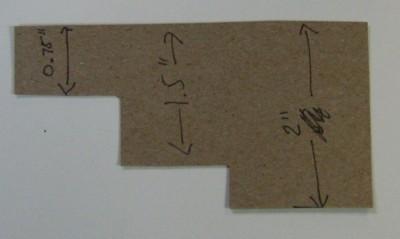 Petit carton avec intervalles fr�quentes.