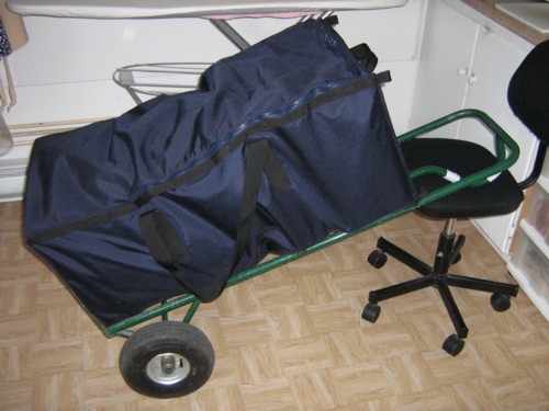 Polochon sur cabrouet.