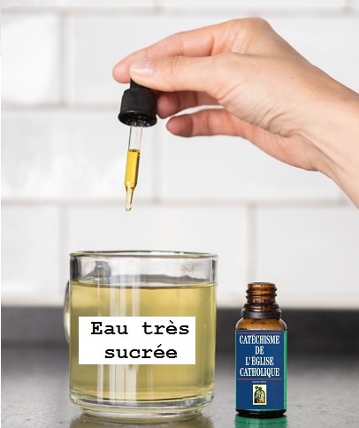 La recette pour les Rouleaux d'Amour: quelques gouttes d'enseignements officiels de l'�glise, dilu�s dans beaucoup d'eau tr�s sucr�e.