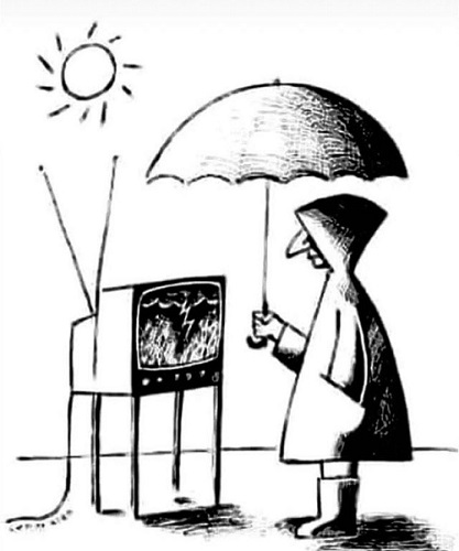 La roche est-elle d'accord avec la t�l�vision?