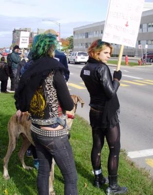 Nous sommes des pro-choix respectables, et notre chien est aussi �respectable� que nous.